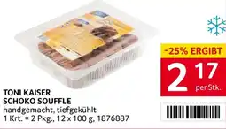 Transgourmet Schoko souffle Angebot