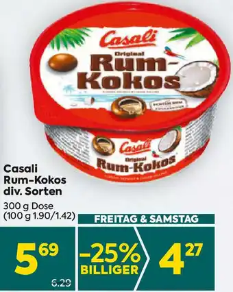 Billa Rum-Kokos Angebot