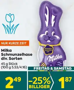 Billa Schmunzelhase Angebot