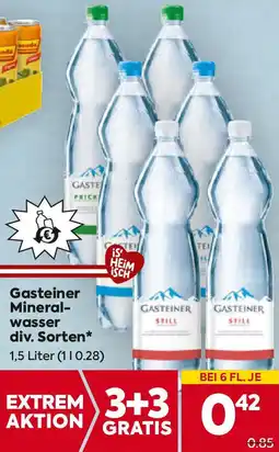 Billa Mineral- wasser Angebot