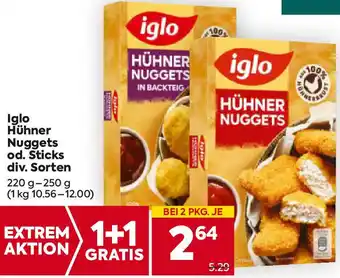 Billa Hühner Nuggets od. Sticks Angebot