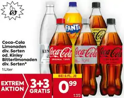 Billa Limonaden od. Kinley Angebot