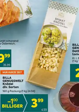 Billa Knödel Angebot