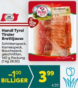 Billa Tiroler Brettljause Angebot