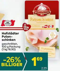 Billa Puten- schinken Angebot