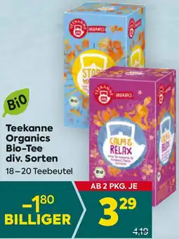 Billa Organics Bio-Tee Angebot