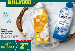 Billa Weichspüler Angebot