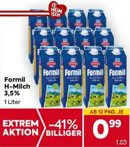 Billa H-Milch Angebot