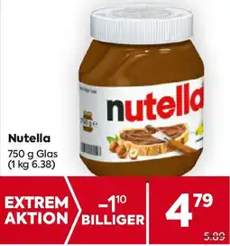 Billa Nutella Angebot