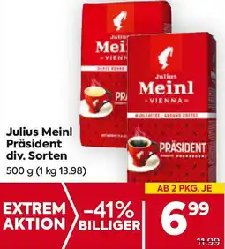 Billa Präsident Angebot