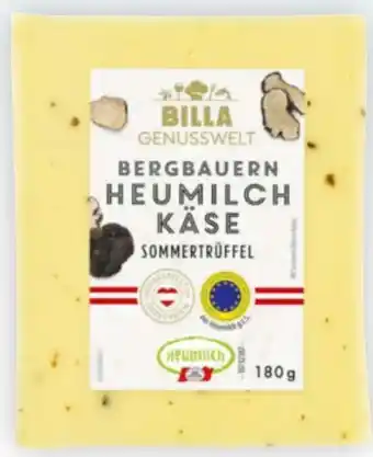 Billa Billa Genusswelt Bergbauern Heumilchkäse Angebot