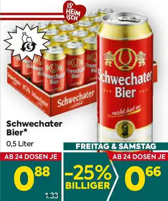 Billa Schwechater Bier Angebot