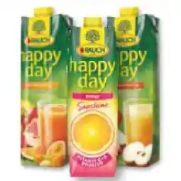 Unimarkt Happy Day Apfelsaft, Multivitaminsaft oder Orangennektar Sunshine versch. Sorten Unimarkt Angebot