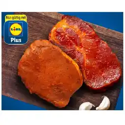 Lidl Frische Karree- oder Schopfsteaks mariniert Lidl APP Preis Angebot