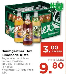 Unimarkt Baumgartner Hex Limonade Angebot