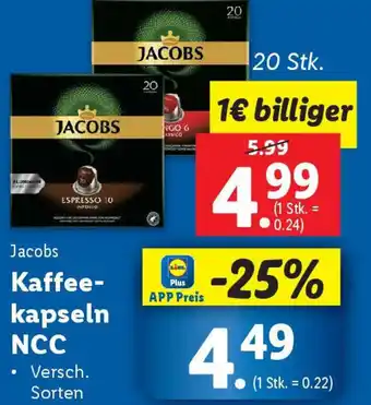 Lidl Kaffee- kapseln NCC Angebot