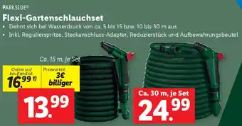 Lidl Flexi-Gartenschlauchset Angebot