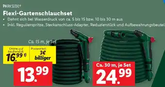 Lidl Flexi-Gartenschlauchset Angebot