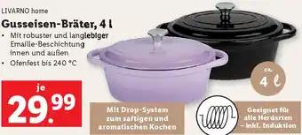 Lidl Gusseisen-Bräter Angebot