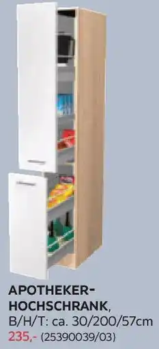 Möbelix Apotheker- hochschrank Angebot