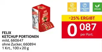 Transgourmet Ketchup portionen Angebot