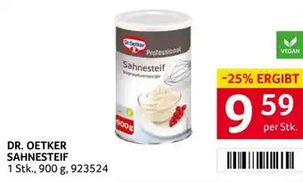 Transgourmet DR. OETKER SAHNESTEIF Angebot