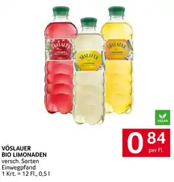 Transgourmet Vöslauer bio limonaden Angebot