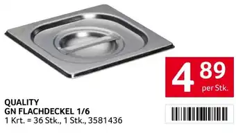 Transgourmet Gn flachdeckel 1/6 Angebot