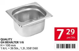 Transgourmet Gn behälter 1/6 Angebot