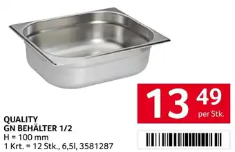 Transgourmet Gn behälter 1/2 Angebot