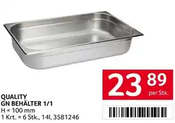 Transgourmet Gn behälter 1/1 Angebot