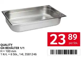 Transgourmet Gn behälter 1/1 Angebot