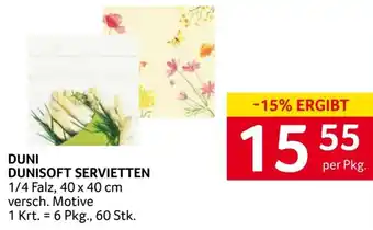 Transgourmet Dunisoft servietten Angebot