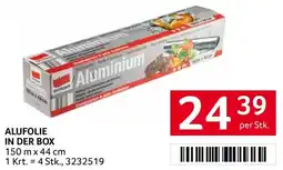 Transgourmet Alufolie in der box Angebot