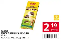 Transgourmet Schoko bananen häschen Angebot