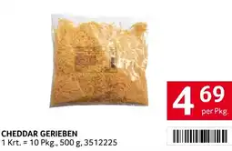 Transgourmet Cheddar gerieben Angebot