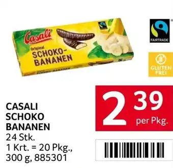 Transgourmet Casali schoko bananen Angebot