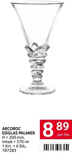 Transgourmet Arcoroc eisglas palmier Angebot