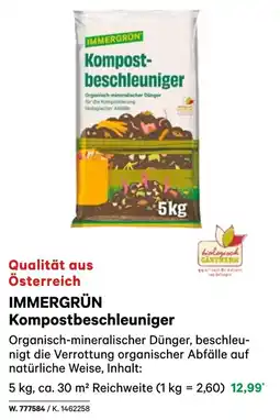 BayWa Immergron kompost- beschleuniger Angebot