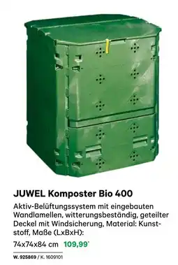 BayWa JUWEL Komposter Bio 400 Angebot