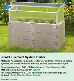 BayWa JUWEL Hochbeet System Timber Angebot