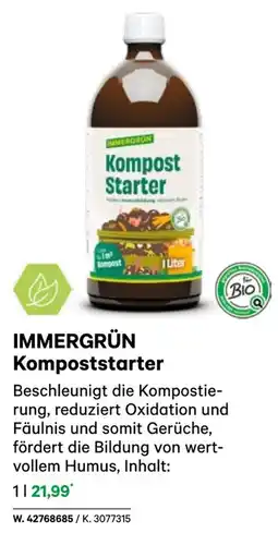 BayWa IMMERGRÜN Kompoststarter Angebot