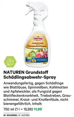 BayWa NATUREN Grundstoff Schädlingsabwehr-Spray Angebot