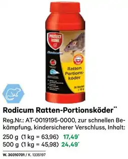 BayWa Rodicum Ratten Portionsköder Angebot