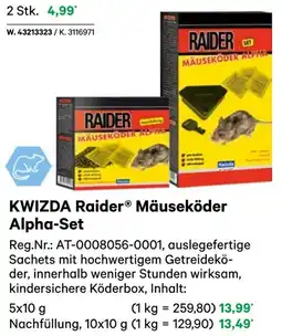 BayWa Mäuseköder Alpha-Set Angebot