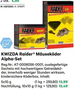 BayWa Mäuseköder Alpha-Set Angebot