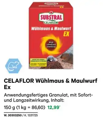 BayWa CELAFLOR Wühlmaus & Maulwurf Ex Angebot