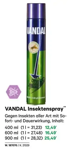 BayWa VANDAL Insektenspray Angebot