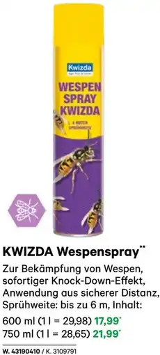 BayWa KWIZDA Wespenspray Angebot