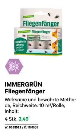 BayWa IMMERGRÜN Fliegenfänger Angebot